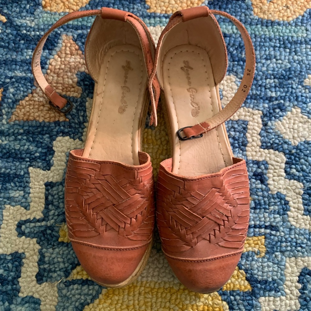 Agave Girl Leather Sandals